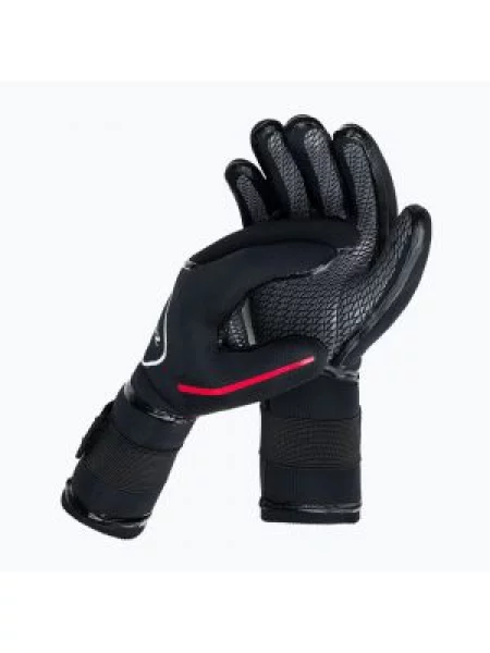 Rękawice neoprenowe Neoprene Heat Tech black/red czarne
