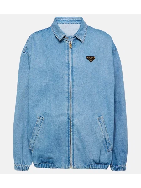 Geacă de blugi Prada albastru