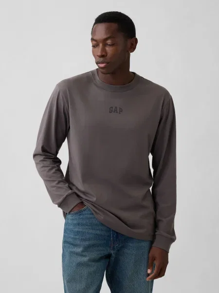 Tricou mânecă lungă Gap albastru