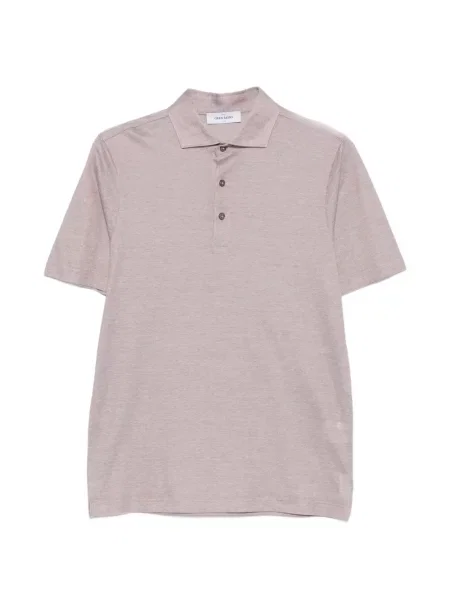 Scurt tricou polo Gran Sasso roz