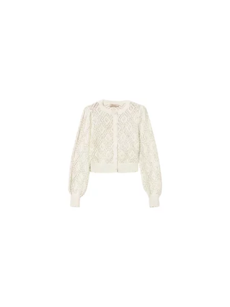 Kardigan Twinset beżowy