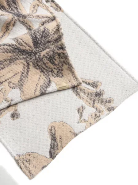 Căciulă Woolrich cu model floral cu glugă din jacard