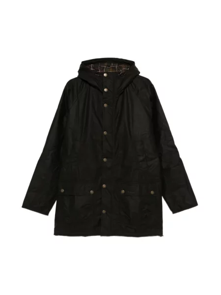 Woskowany parka Barbour zielona