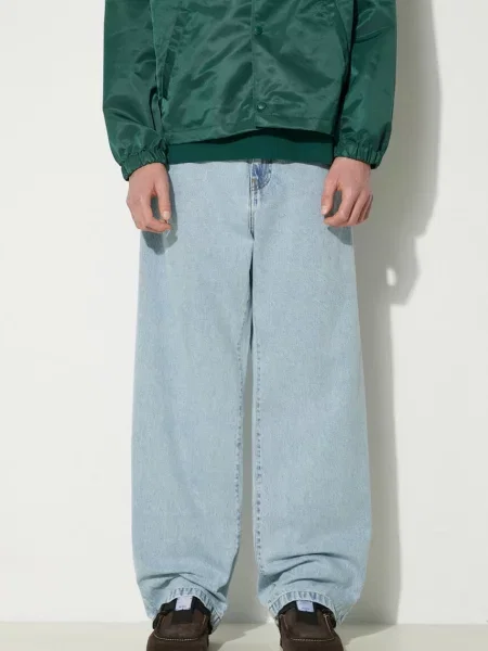 Τζιν παντελόνι Carhartt WIP Landon Pant μπλε