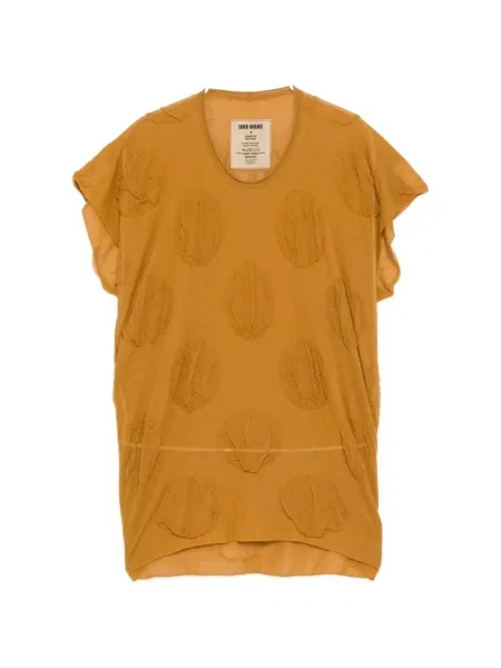 Top Uma Wang scurt maro