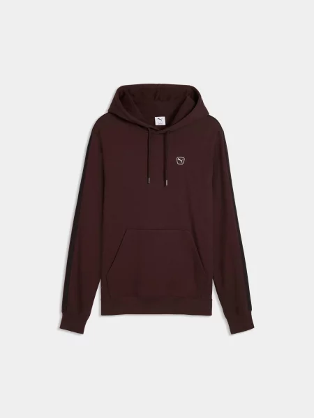 Худі PUMA Ess Elevated Hoodie Fl комбінований верх коричневий