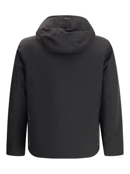 Geacă Woolrich cu glugă negru