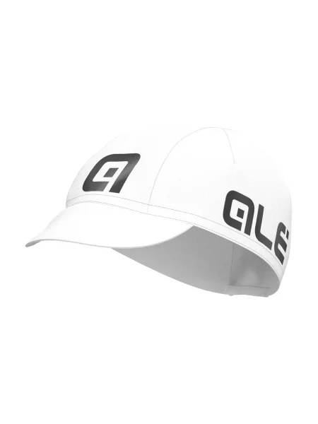 Czapka rowerowa Alé Cycling Cotton biała