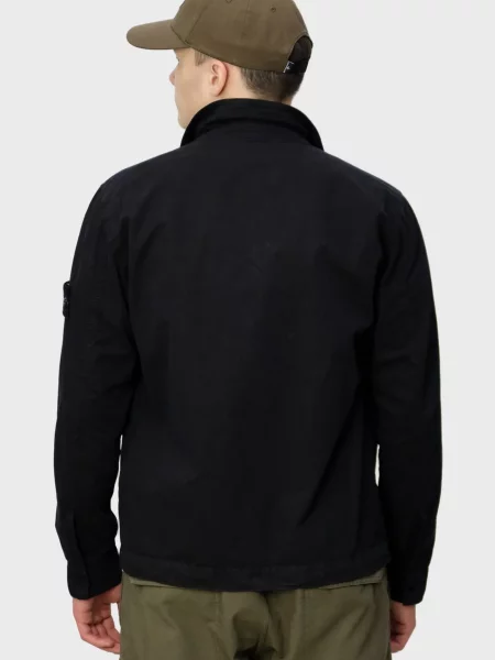 Вітровка Stone Island з камінням чорна
