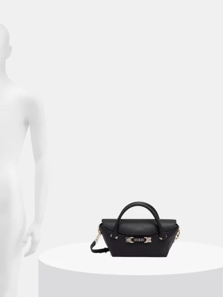 Кожаная сумка через плечо Guess