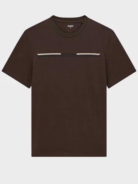 Футболка Guess коричнева