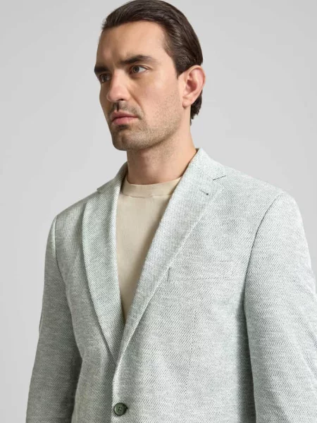 Marynarka na 2 o kroju slim fit z kieszenią z patką Mcneal
