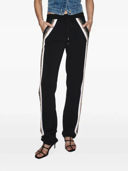 Pantaloni Hellessy cu paiete cu cordon negru