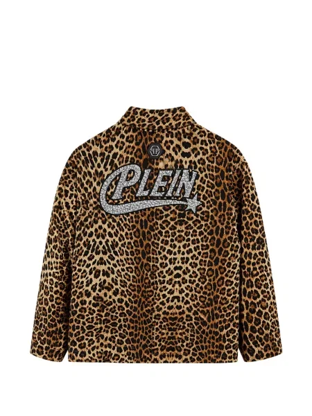 Cămașă copii Philipp Plein maro