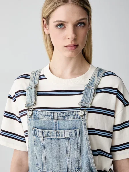 Tommy Jeans рокля от деним синьо