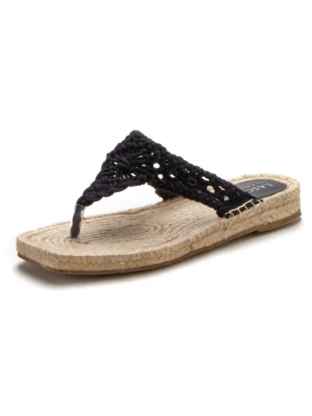 LASCANA Japonke bež črna