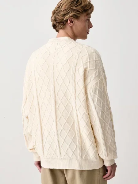 Tommy Jeans sweter beżowy