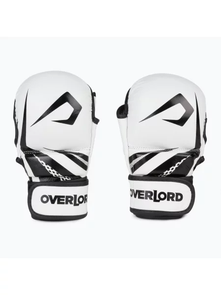 Rękawice grapplingowe Overlord Sparring MMA białe