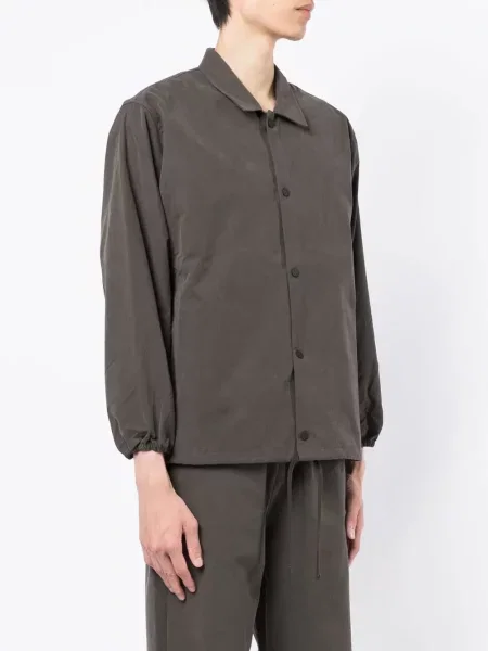 Риза с яке Fear Of God Essentials сиво