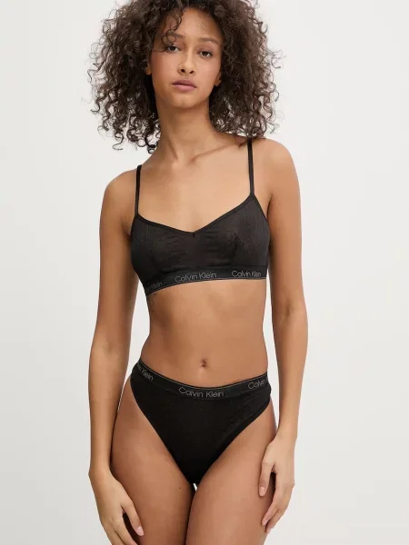 Calvin Klein Underwear Tangá čierna