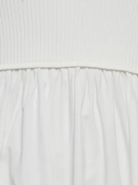 Rochie midi Zimmermann tricotate alb