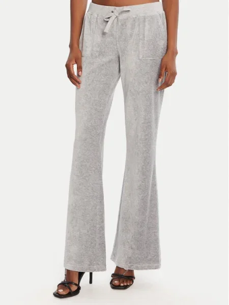 Juicy Couture Долнище анцуг Caisa сив