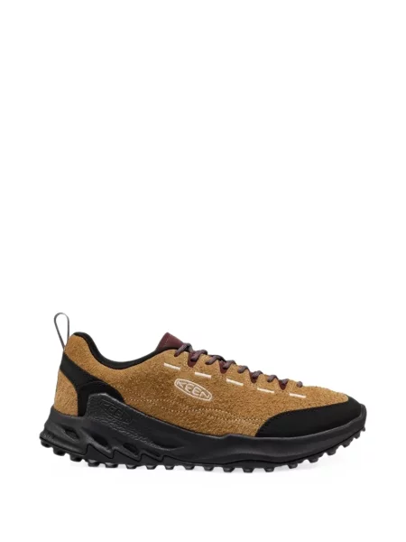 Sneakerși Keen Footwear din piele de căprioară maro
