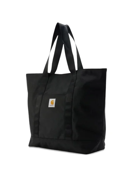 Geantă Carhartt Wip cu autograf negru