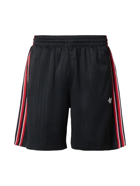 ADIDAS ORIGINALS Pantaloni FIREBIRD roșu / negru alb