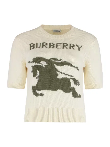 Sweter Burberry biały