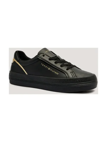 Pantofi Tommy Hilfiger din piele negru