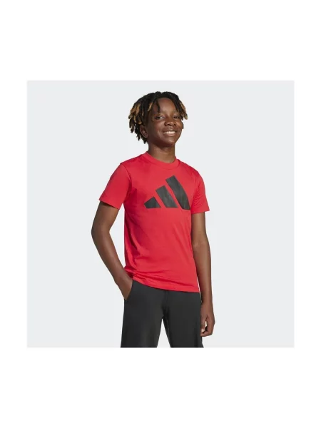 Gyerek póló Adidas piros