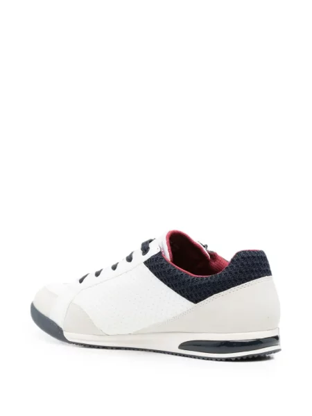 Sneakerși Bugatti cu imagine alb
