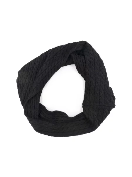 Fular Leone 1947 tricotate negru