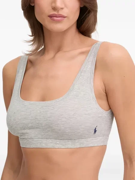 Pijamale Polo Ralph Lauren cu autograf cu dungi din piele negru