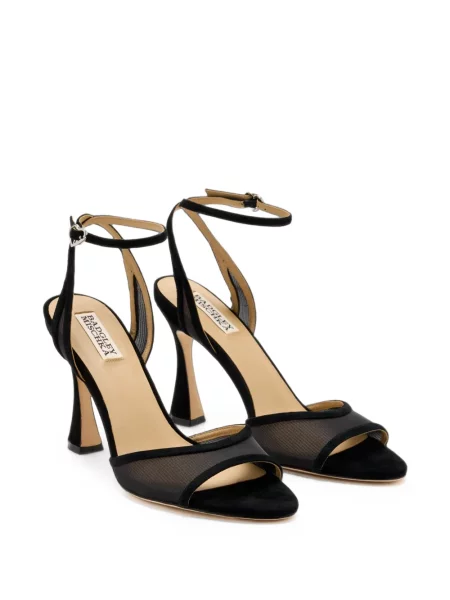 Sandale Badgley Mischka din piele de căprioară negru