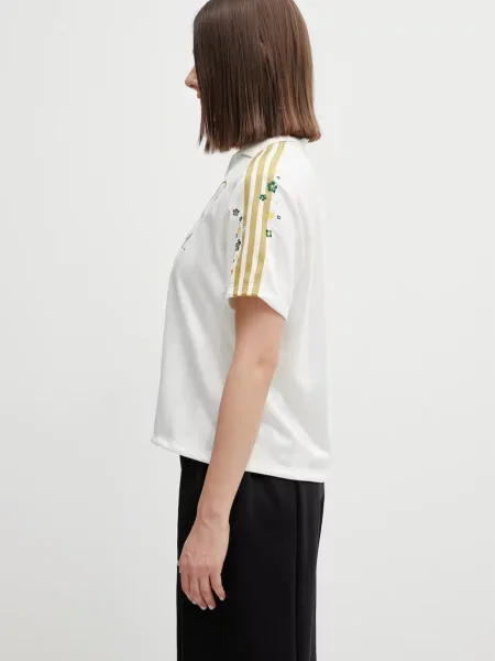 Πόλο adidas Originals λευκό