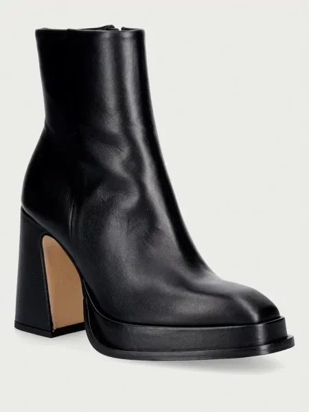 Souliers Martinez botine pentru femei din piele NOVA CHUECA negru