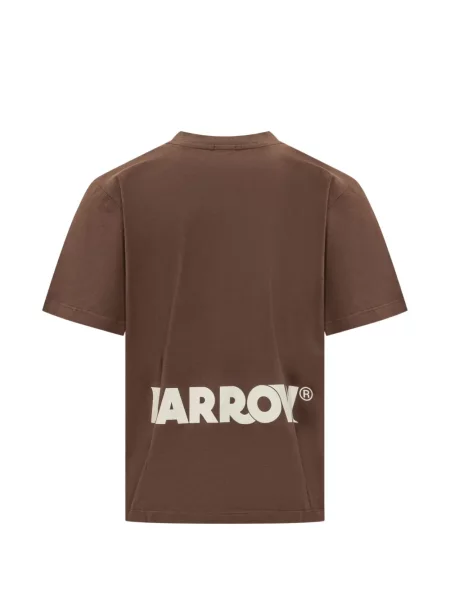 Scurt tricou Barrow cu autograf maro