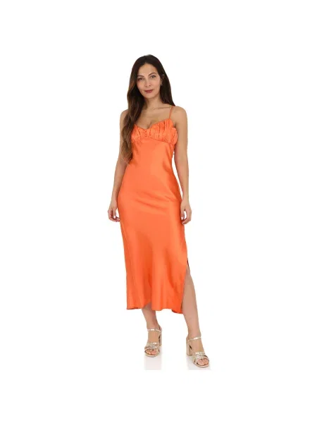 Šaty La Modeuse oranžová