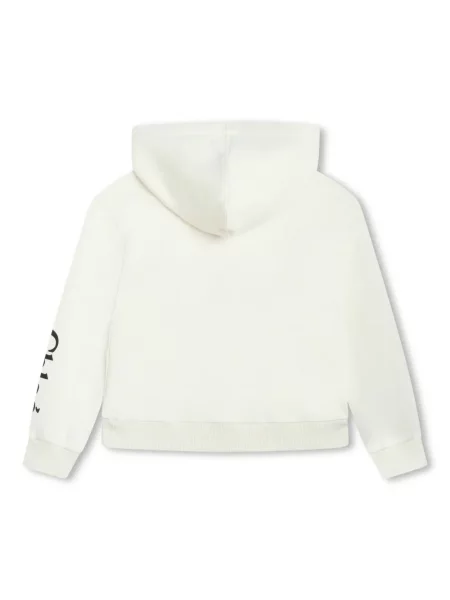 Bluza z kapturem dziecięca Chloe biała