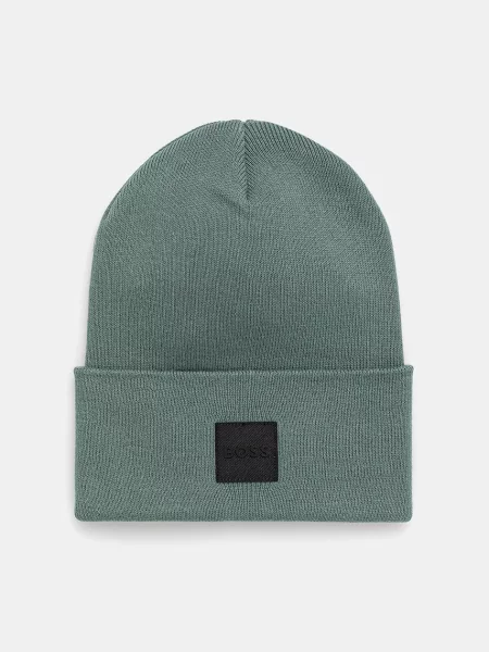 Шапка Boss Orange синяя