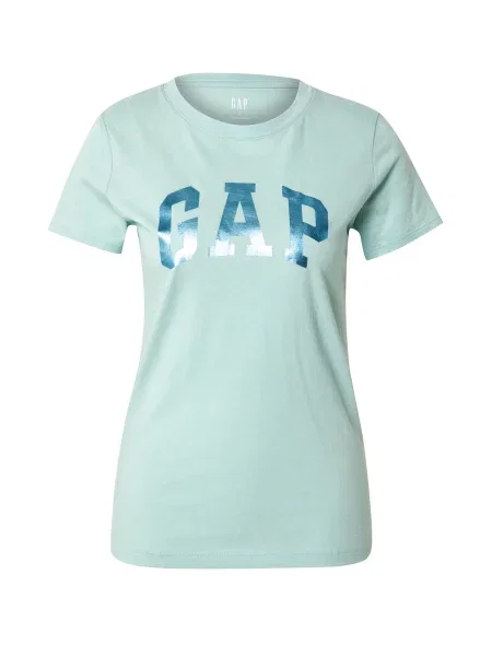 Gap Majica Regular Fit zelena