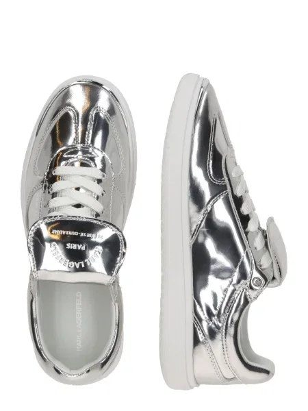 KARL LAGERFELD Sneakersy strieborná