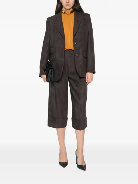 Pantaloni Elisabetta Franchi maro