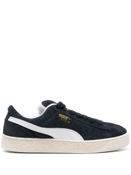 Sneakerși Puma Suede din piele de căprioară albastru