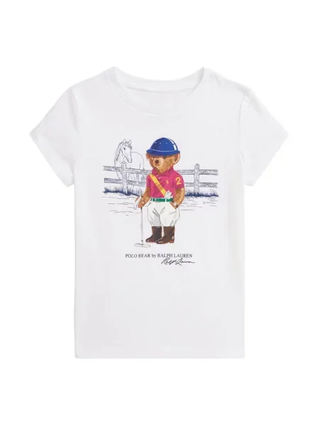 Dětské polotričko Polo Ralph Lauren bílé