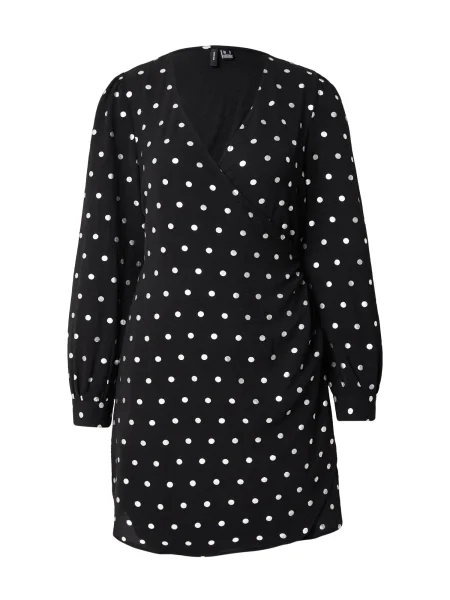 VERO MODA Ruha VMCARLA fekete fehér