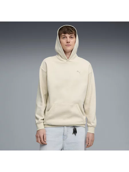 Bluza z kapturem PUMA Class o luźnym kroju PUMA biała