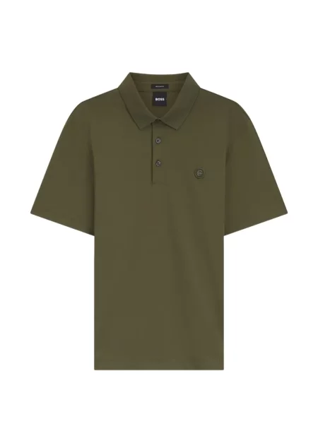 Tricou polo Boss verde